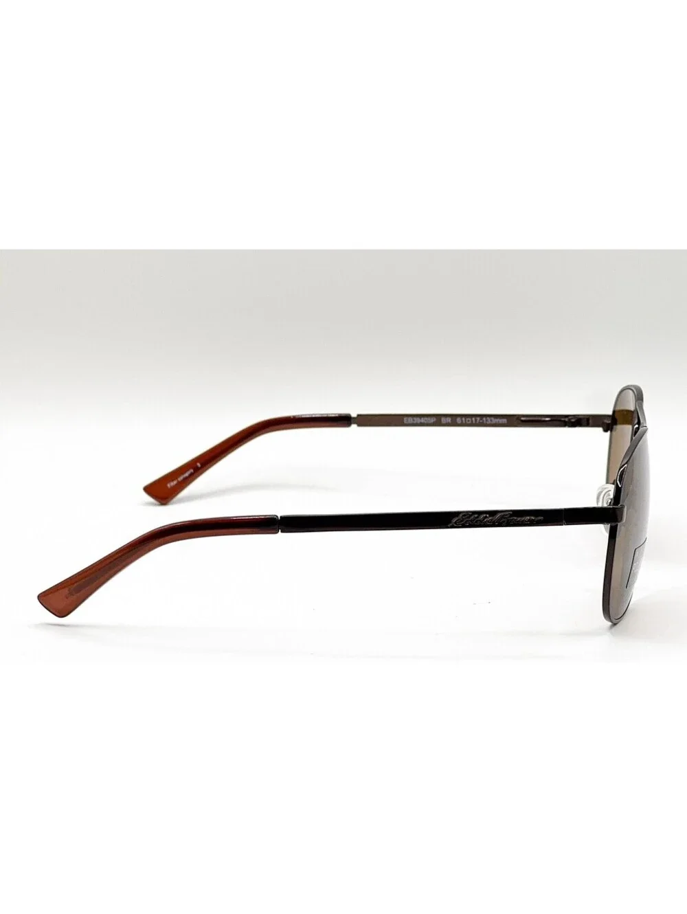 Eddie Bauer EB39405P BR Brown Full Rim Authentic Sunglasses 61-17-133